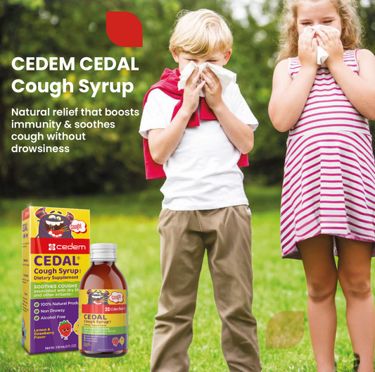 CEDAL: A Honey and Chamomile Cough Syrup for Throat Comfort and Family-Friendly Support