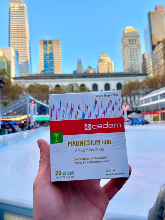 Magnesium 400 & B-Complex Sticks: Swiss Daily Support for Muscles, Energy, and Mental Performance