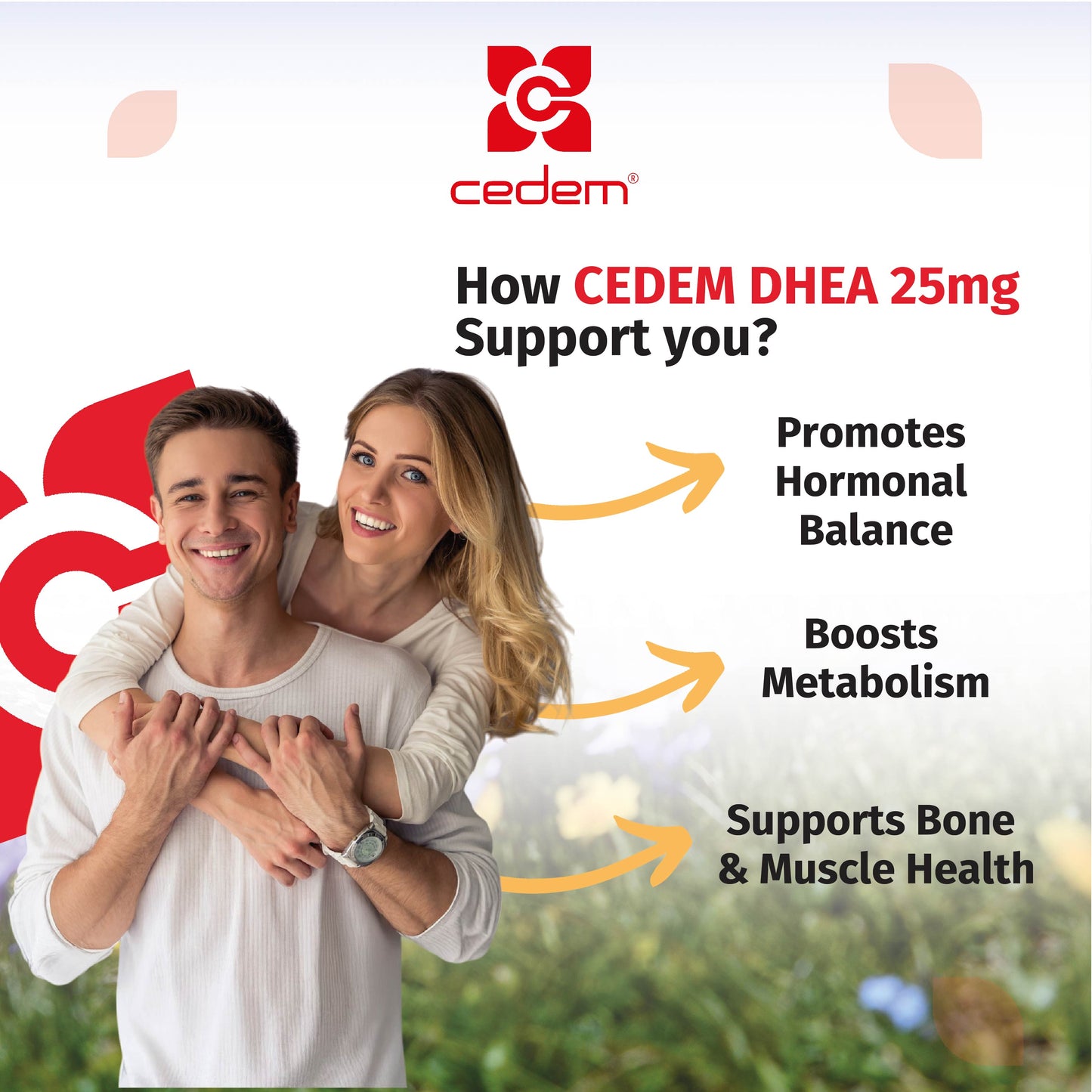 CEDEM DHEA 25mg