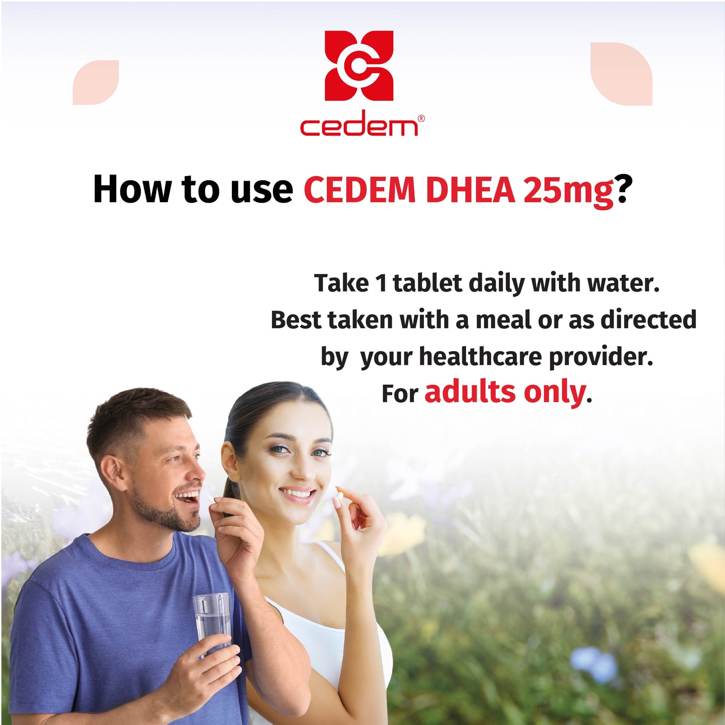 CEDEM DHEA 25mg