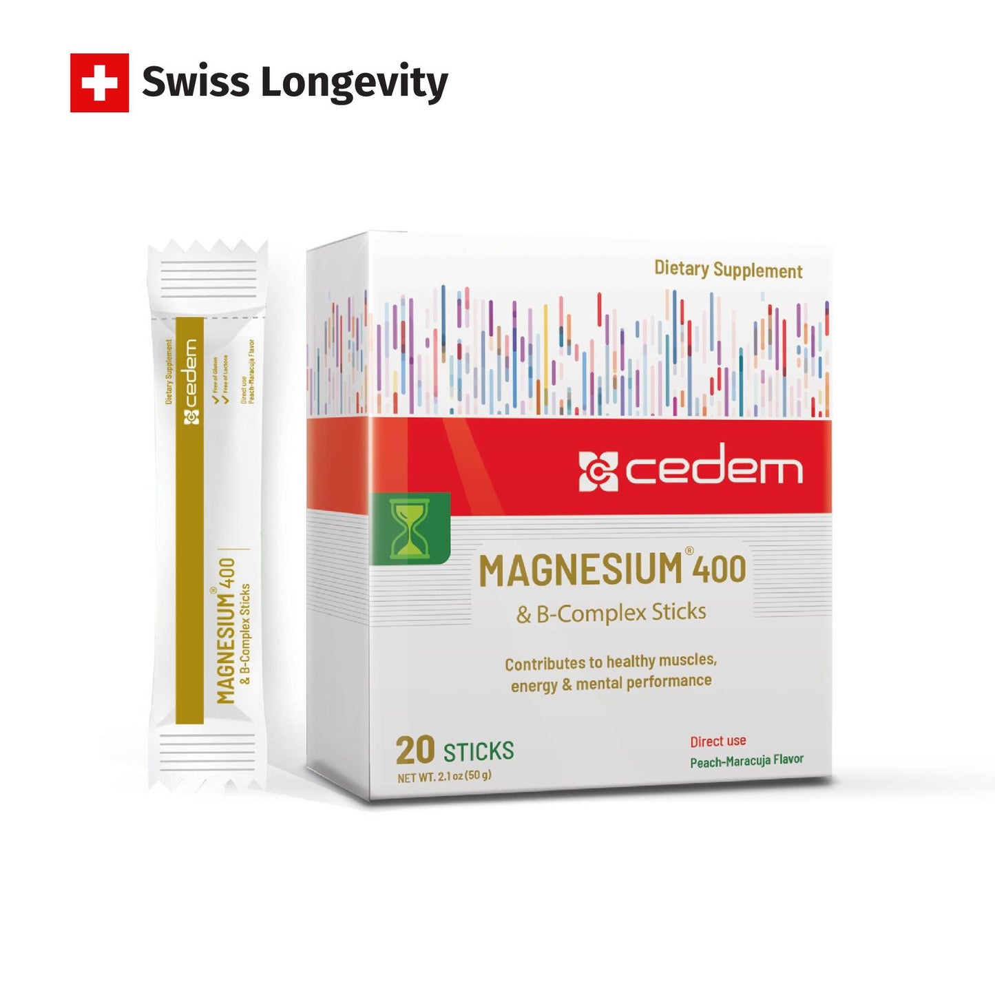 CEDEM MAGNESIUM 400mg  - 1 Pack